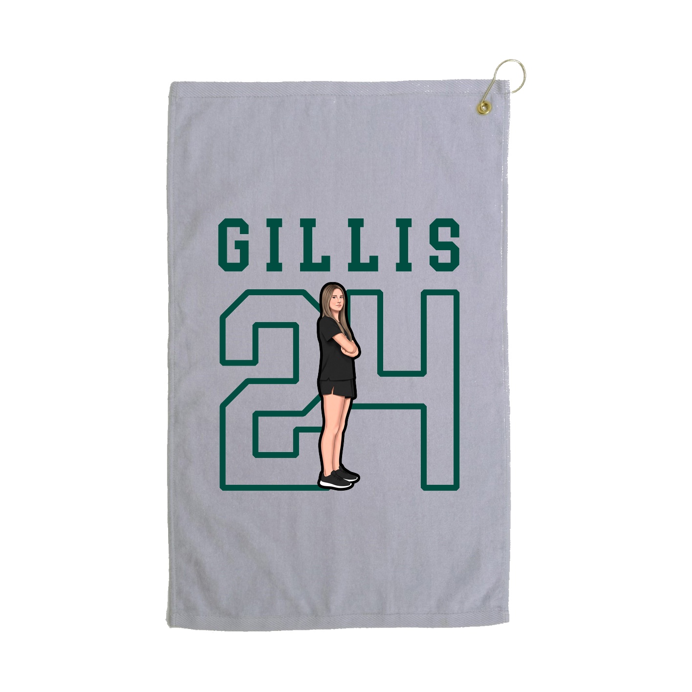 Golf Towel — Shirsey in Grey