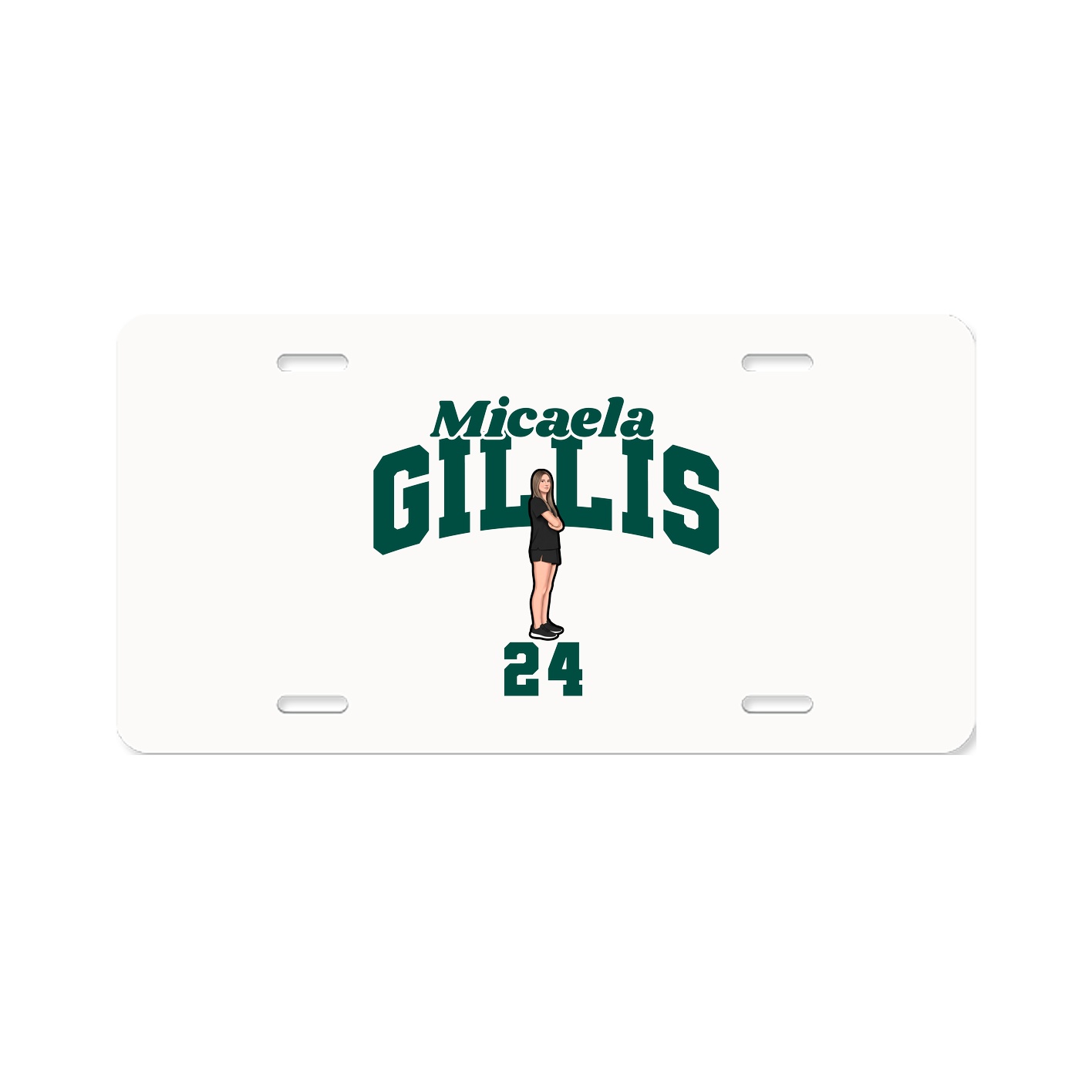 License Plate — Signature Arch in Classic