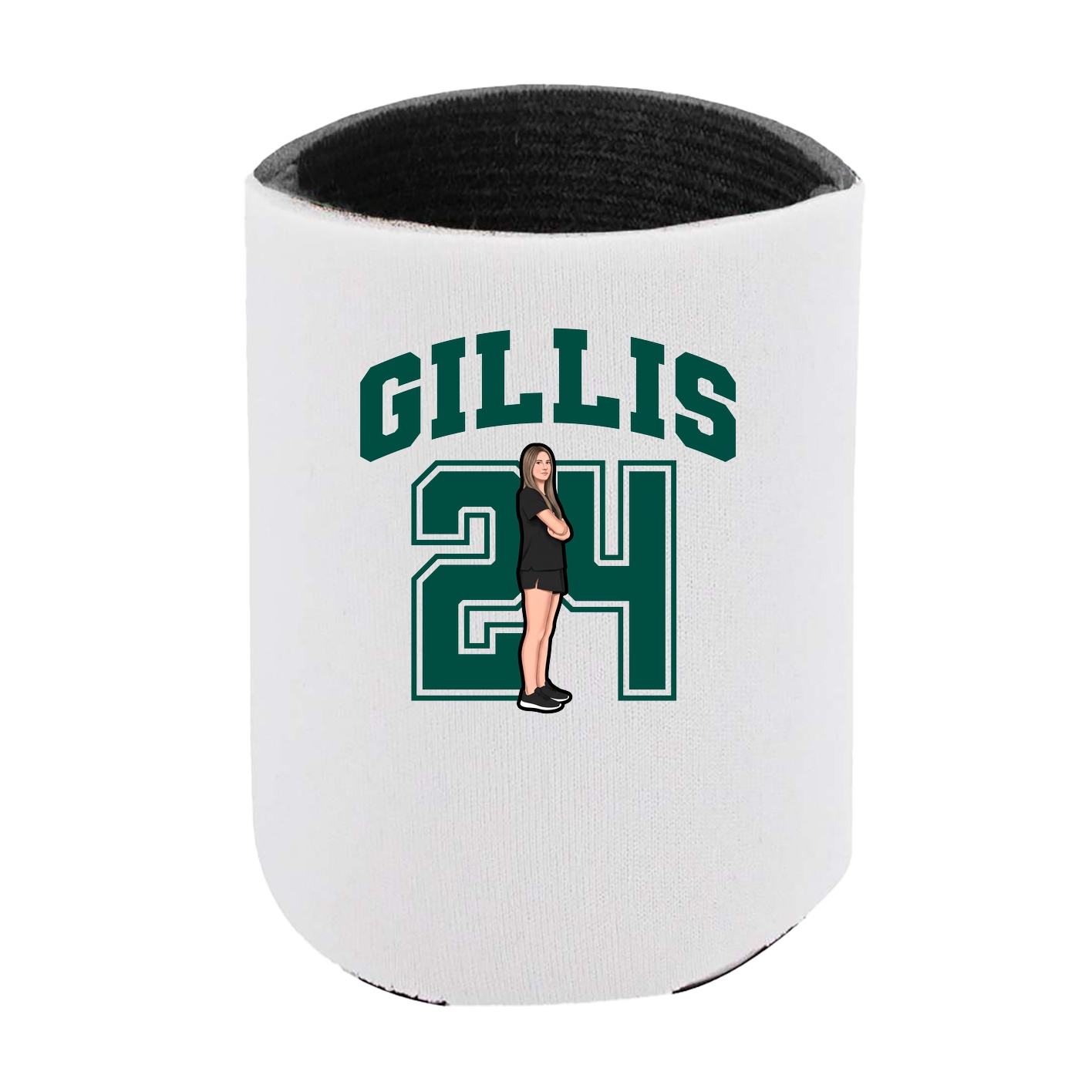 Can Holder — Number in White