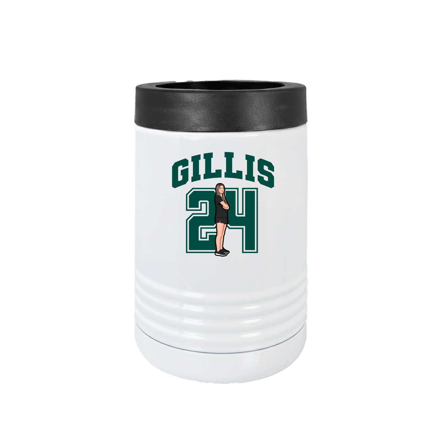 Beverage Holder — Number in White