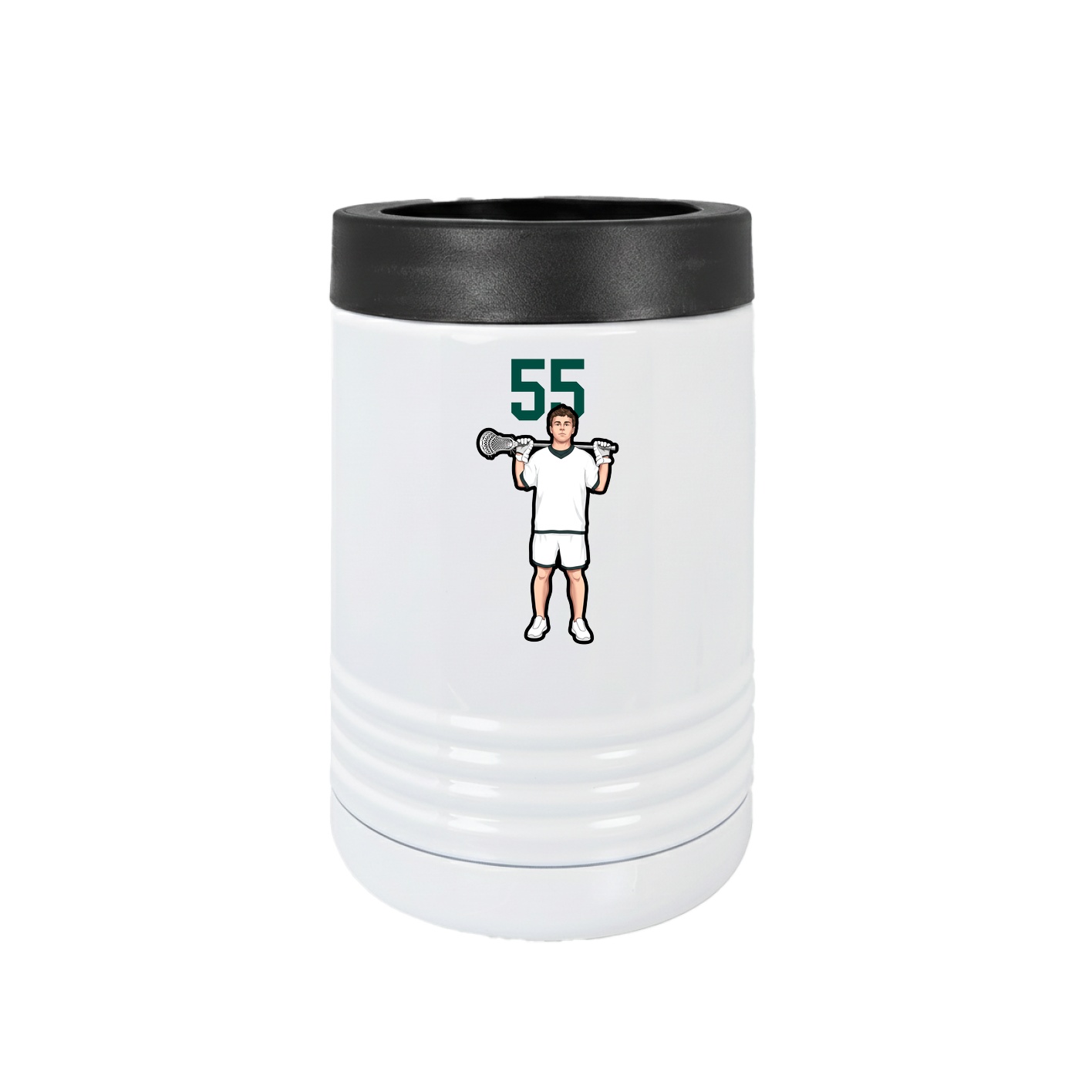 Beverage Holder — Number Top in White