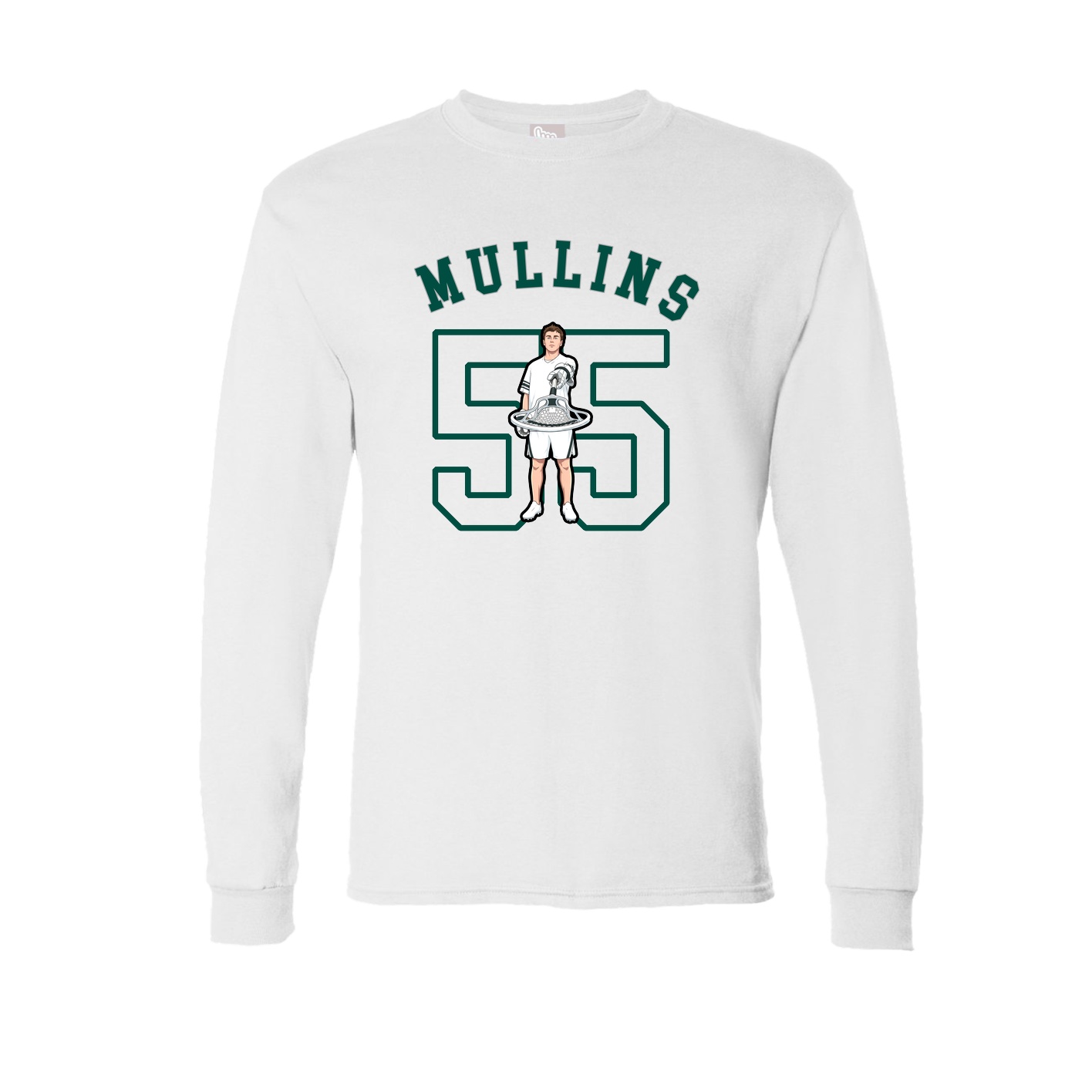 Long Sleeve Tee — Shirsey Arch in White