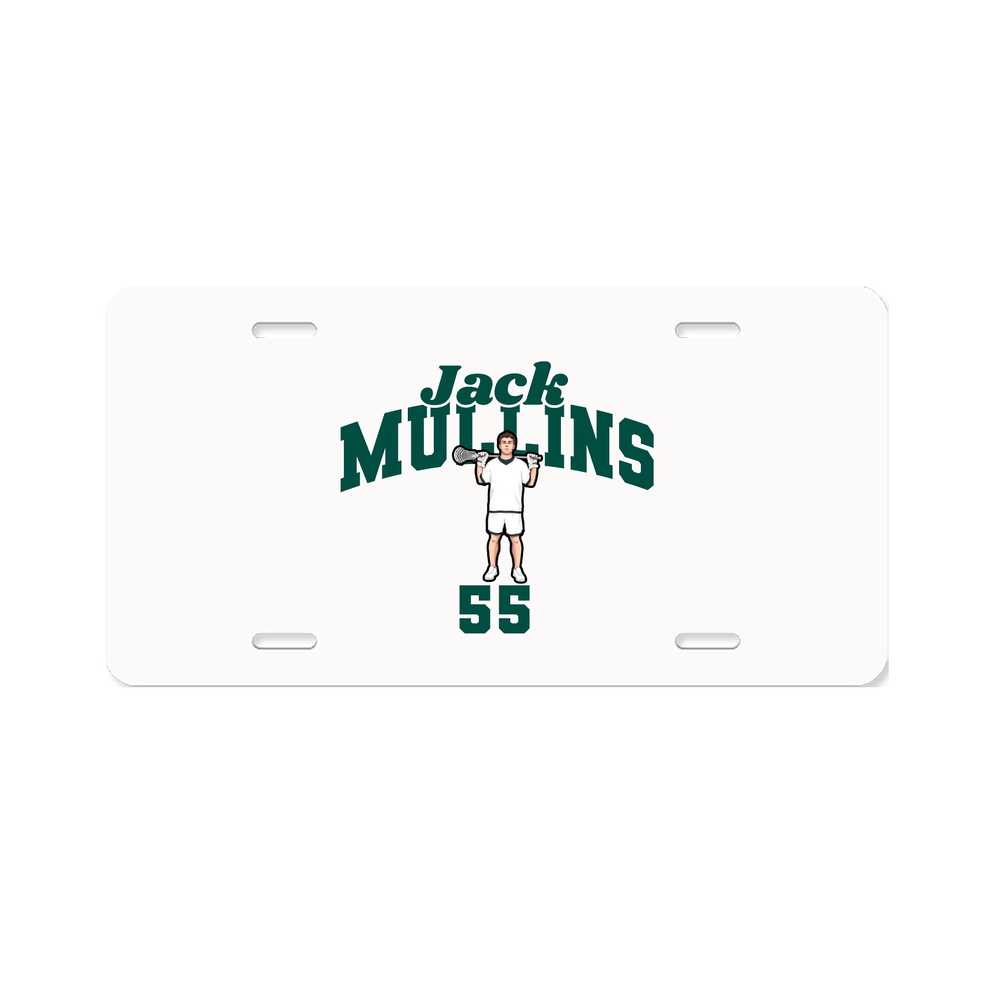 License Plate — Signature Arch in Classic