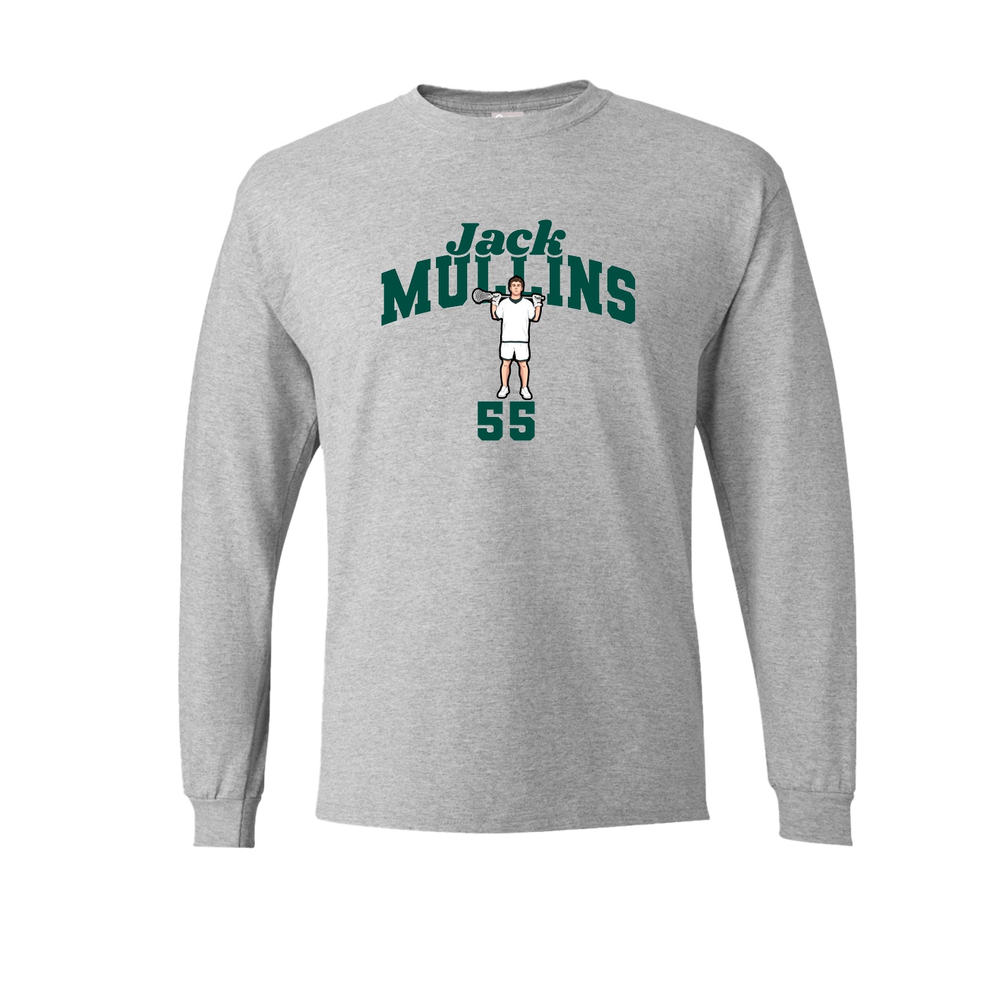 Long Sleeve Tee — Signature Arch in Grey