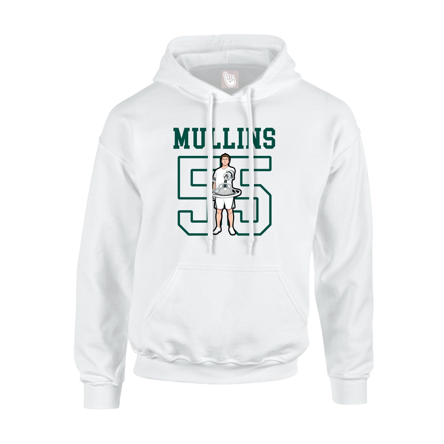 Youth Hoodie — Shirsey in White