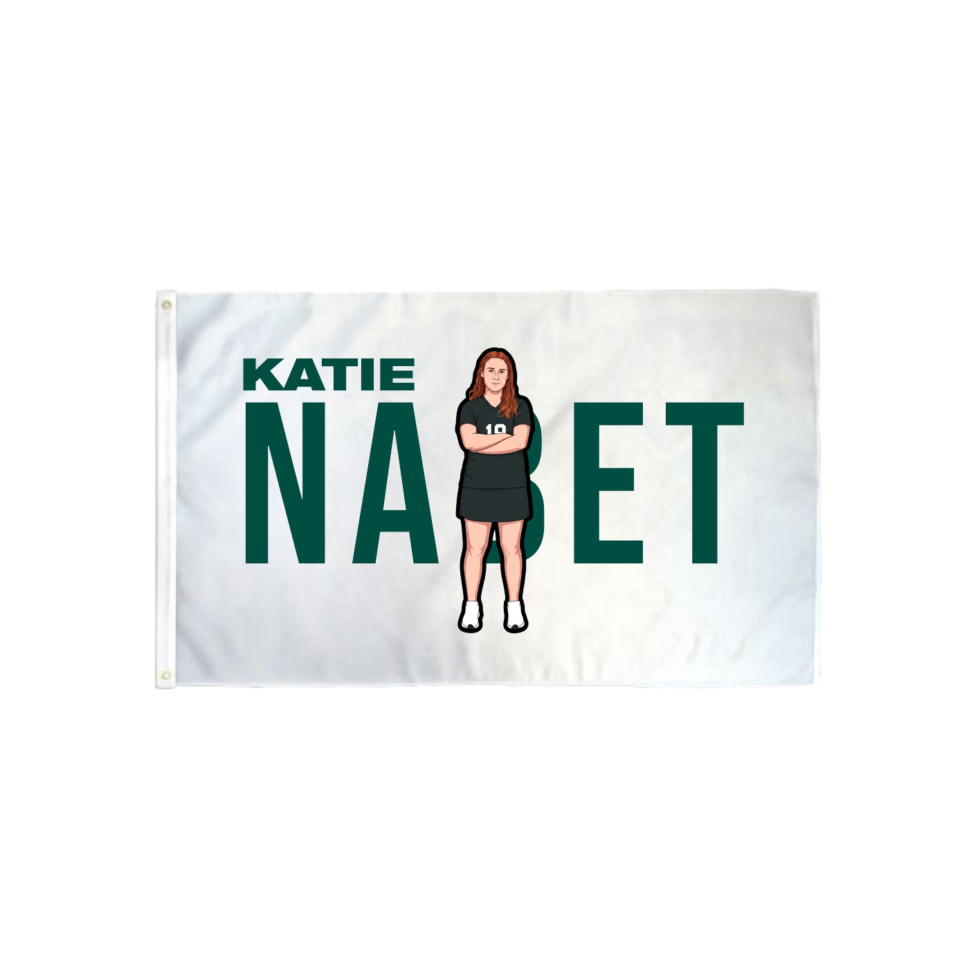 3x5 Flag — Player Name in Classic