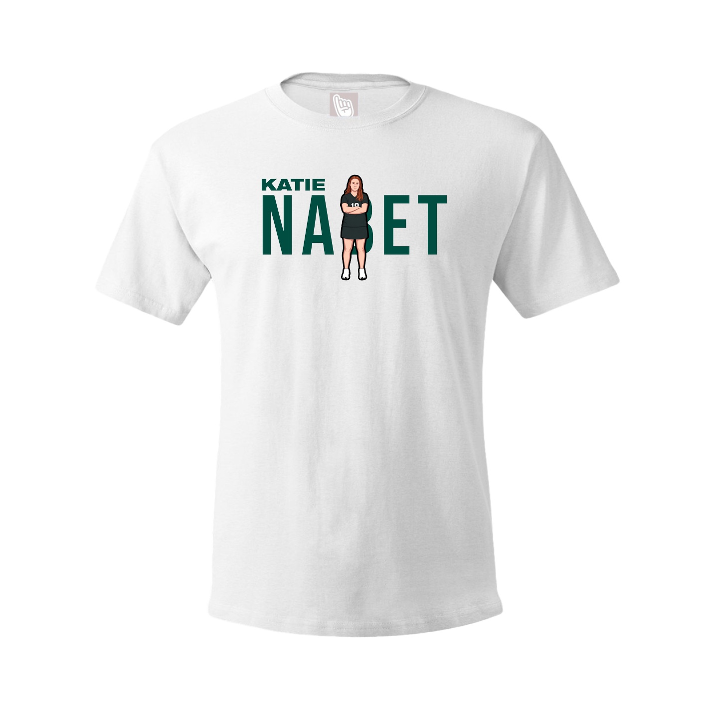 Youth Tee — Player Name in White