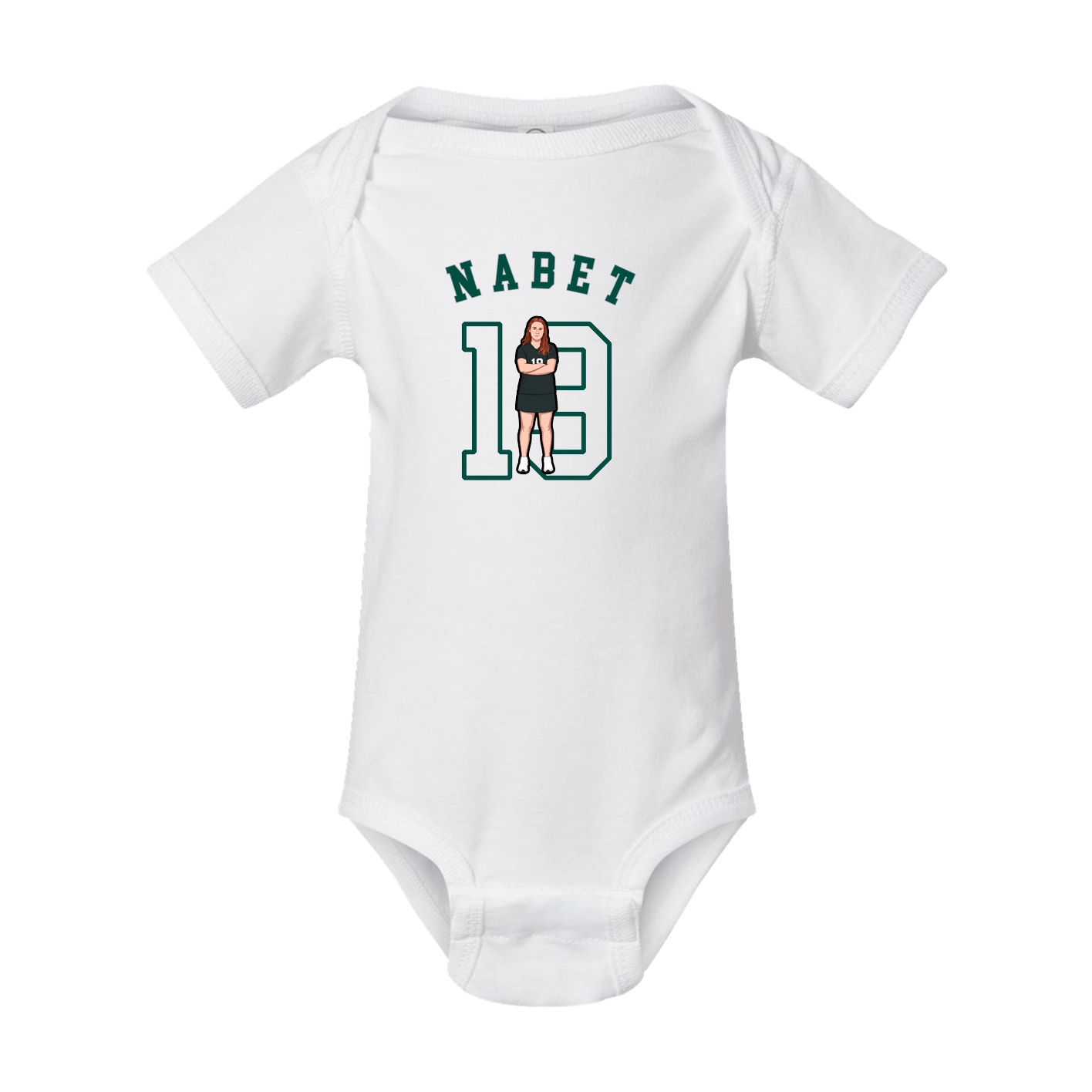Baby Onesie — Shirsey Arch in White