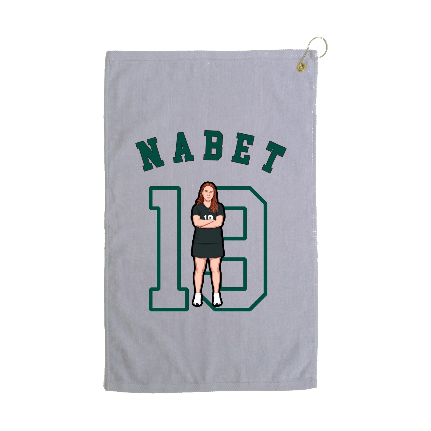 Golf Towel — Shirsey Arch in Grey