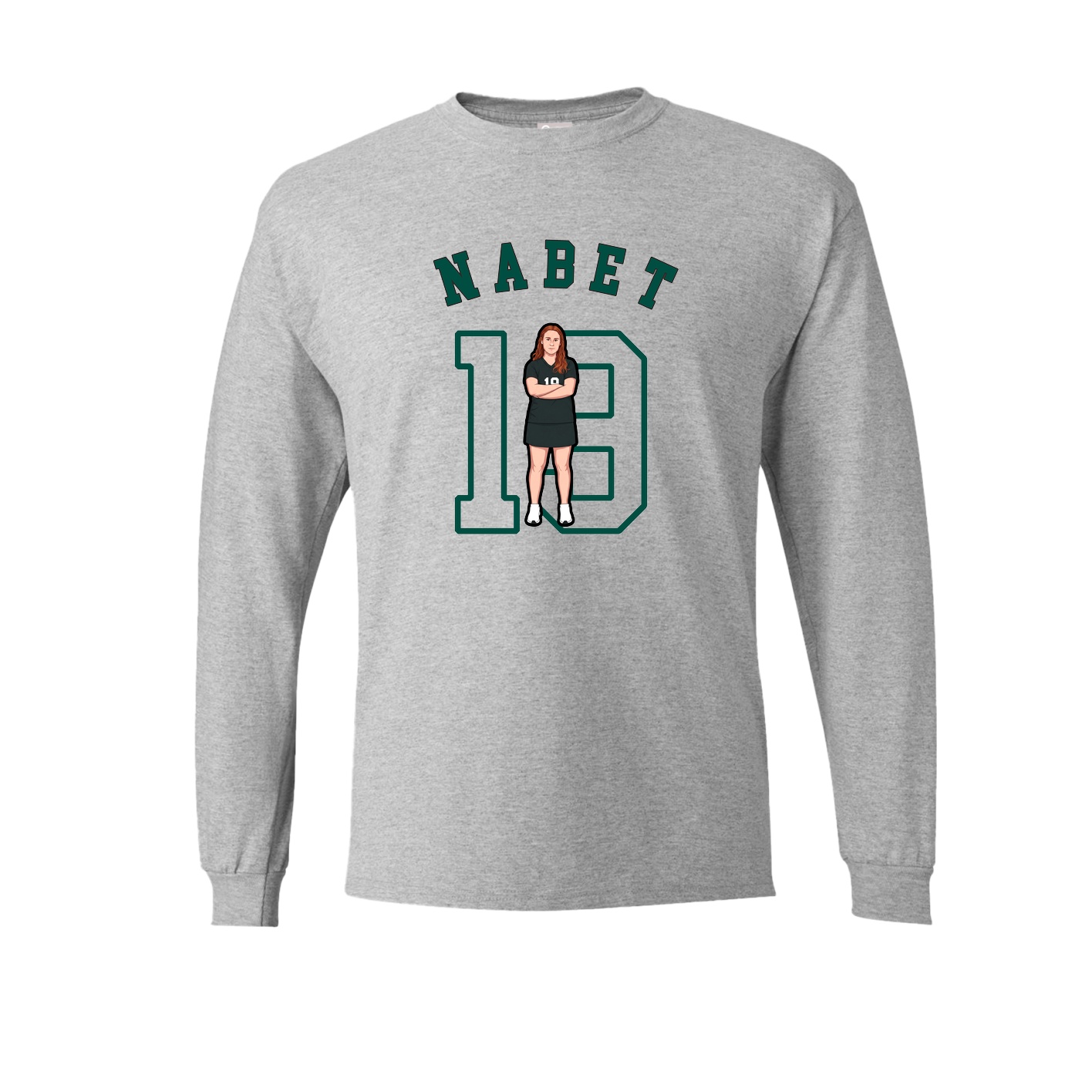Long Sleeve Tee — Shirsey Arch in Grey