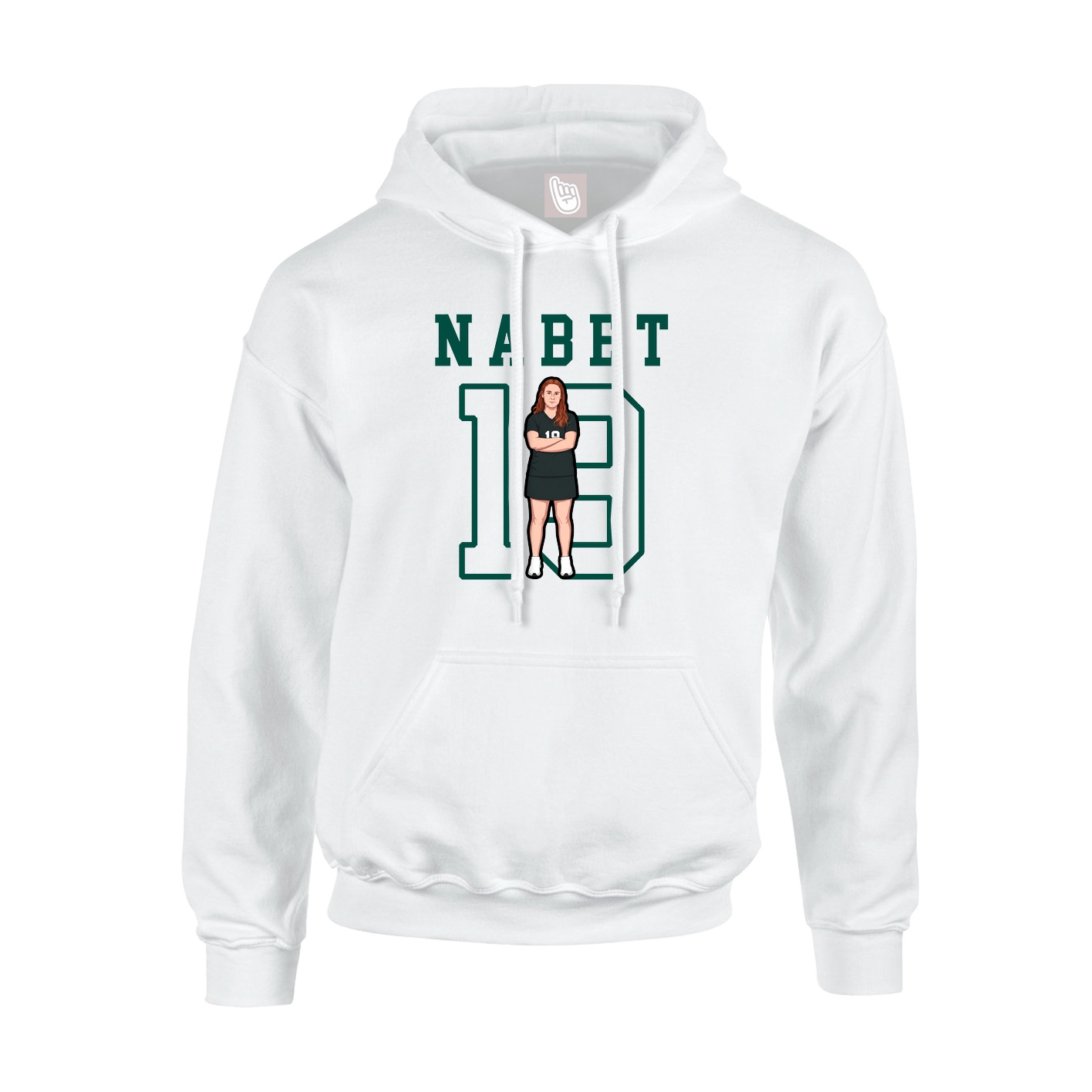 Youth Hoodie — Shirsey in White