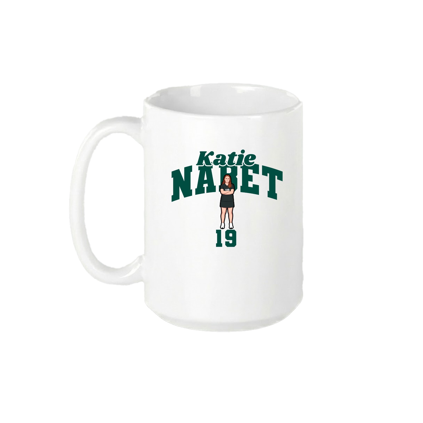 15oz Coffee Mug — Signature Arch in White