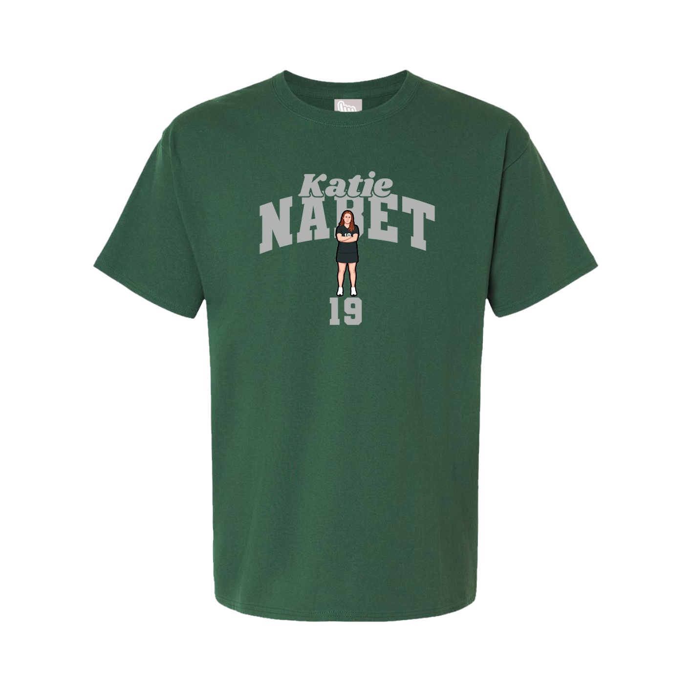 Youth Tee — Signature Arch in Green
