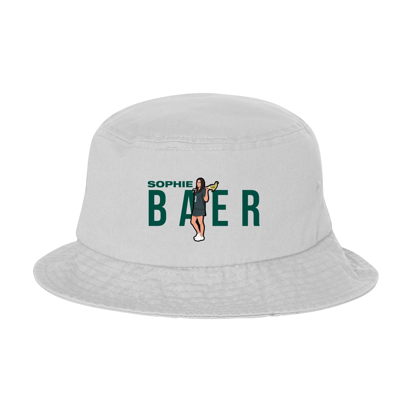 Bucket Cap — Player Name in White