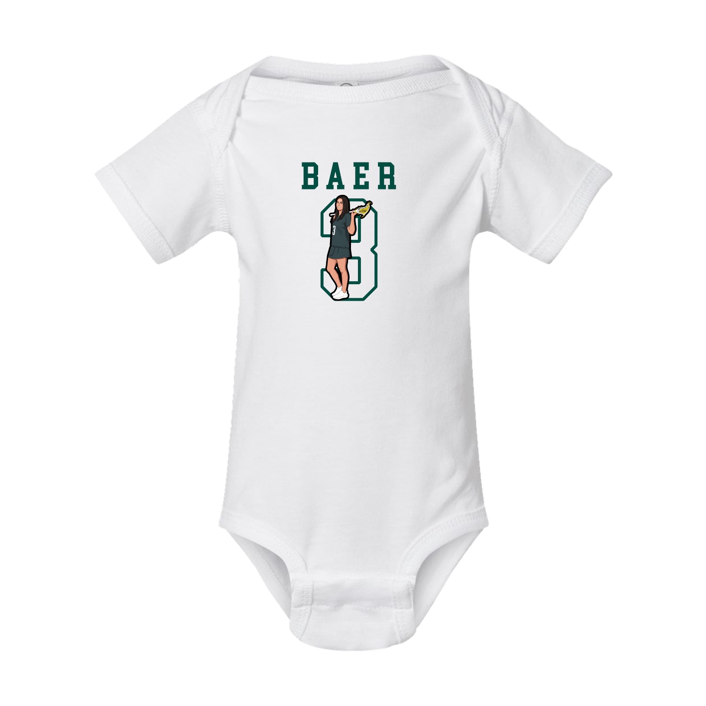 Baby Onesie — Shirsey in White
