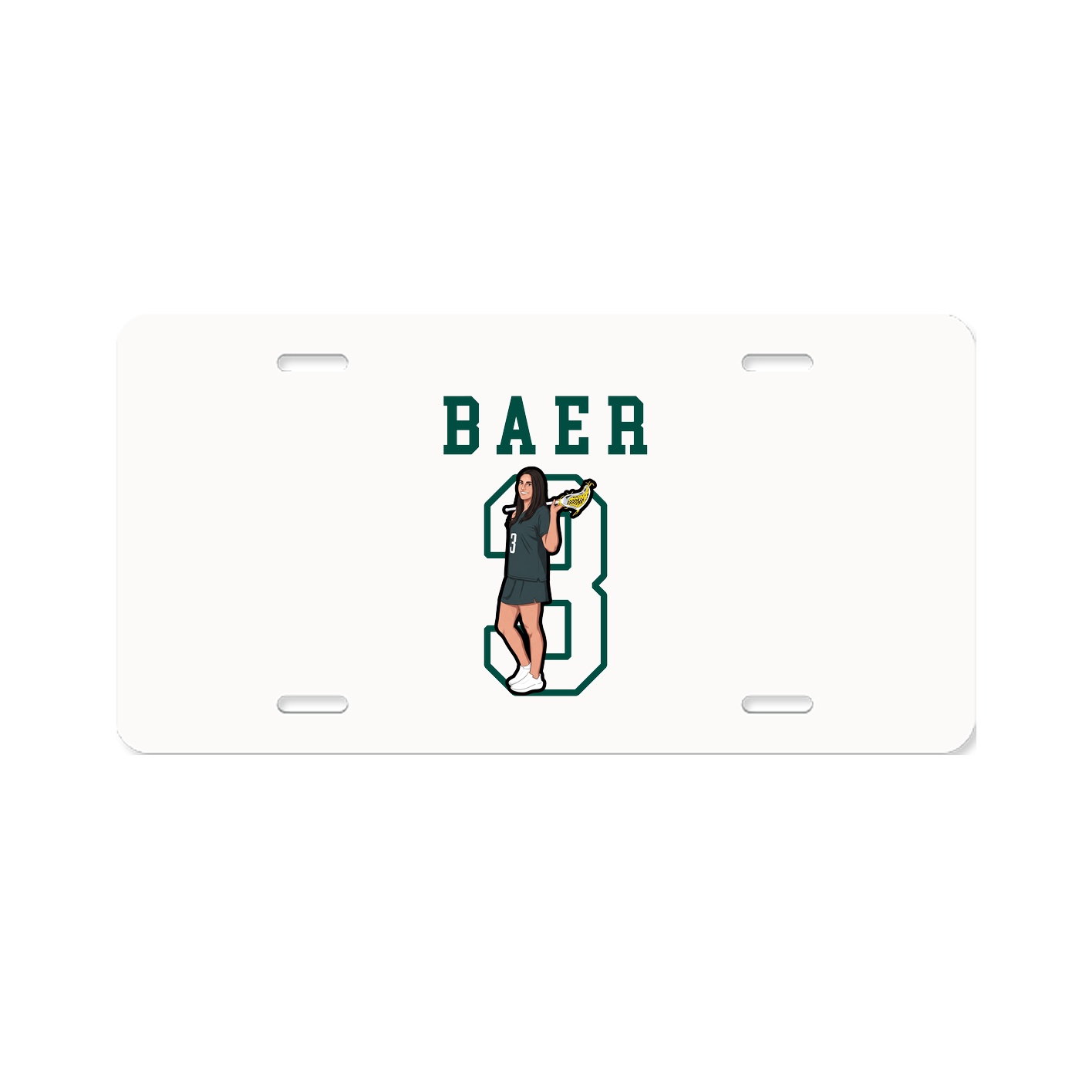 License Plate — Shirsey in Classic