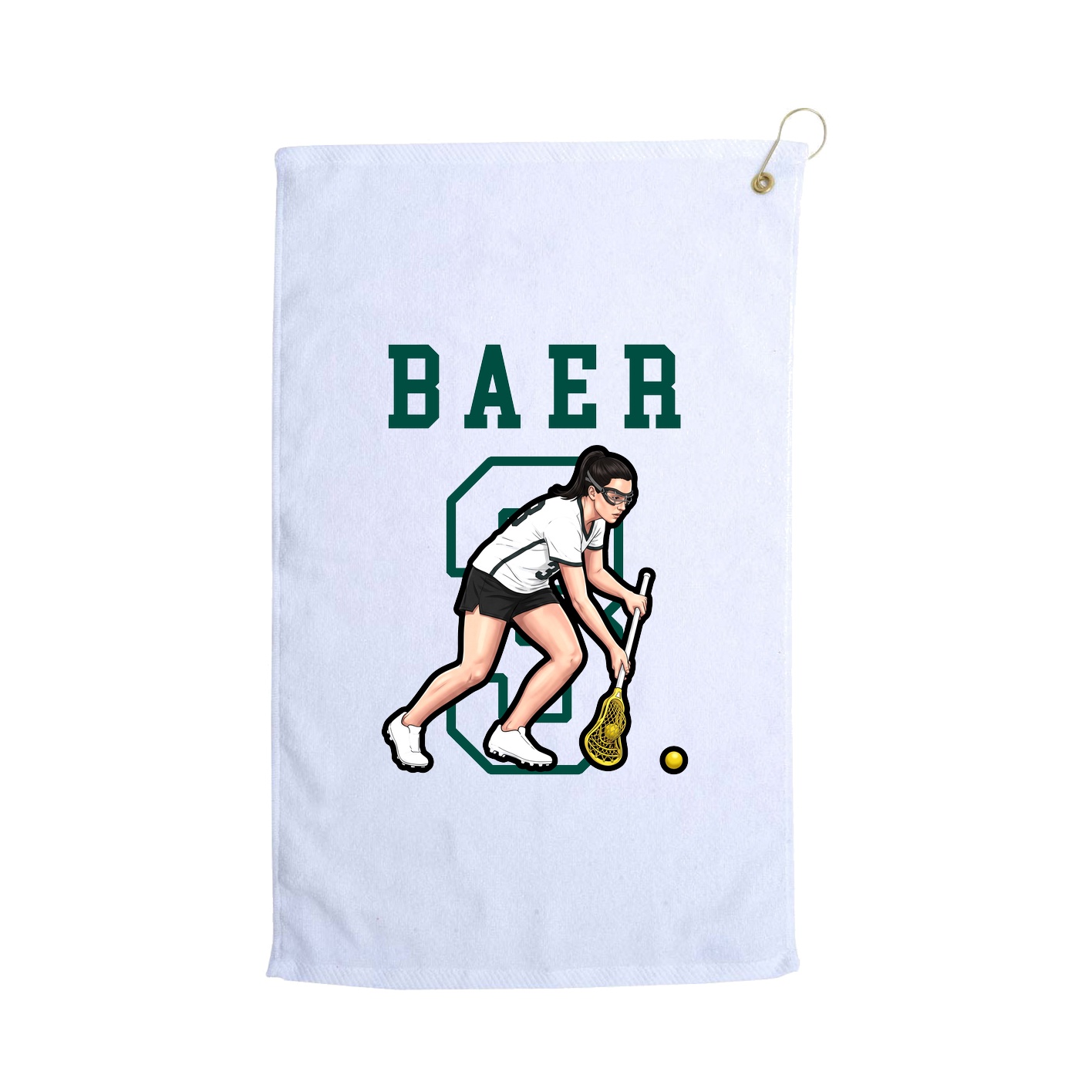 Golf Towel — Shirsey in White