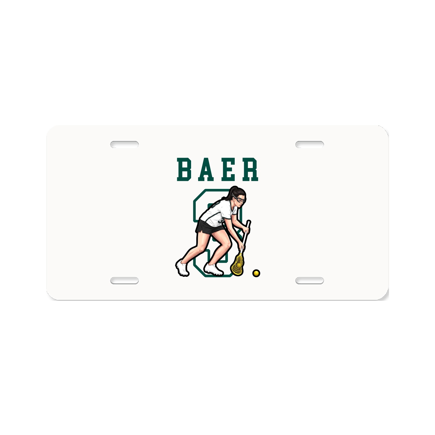 License Plate — Shirsey in Classic
