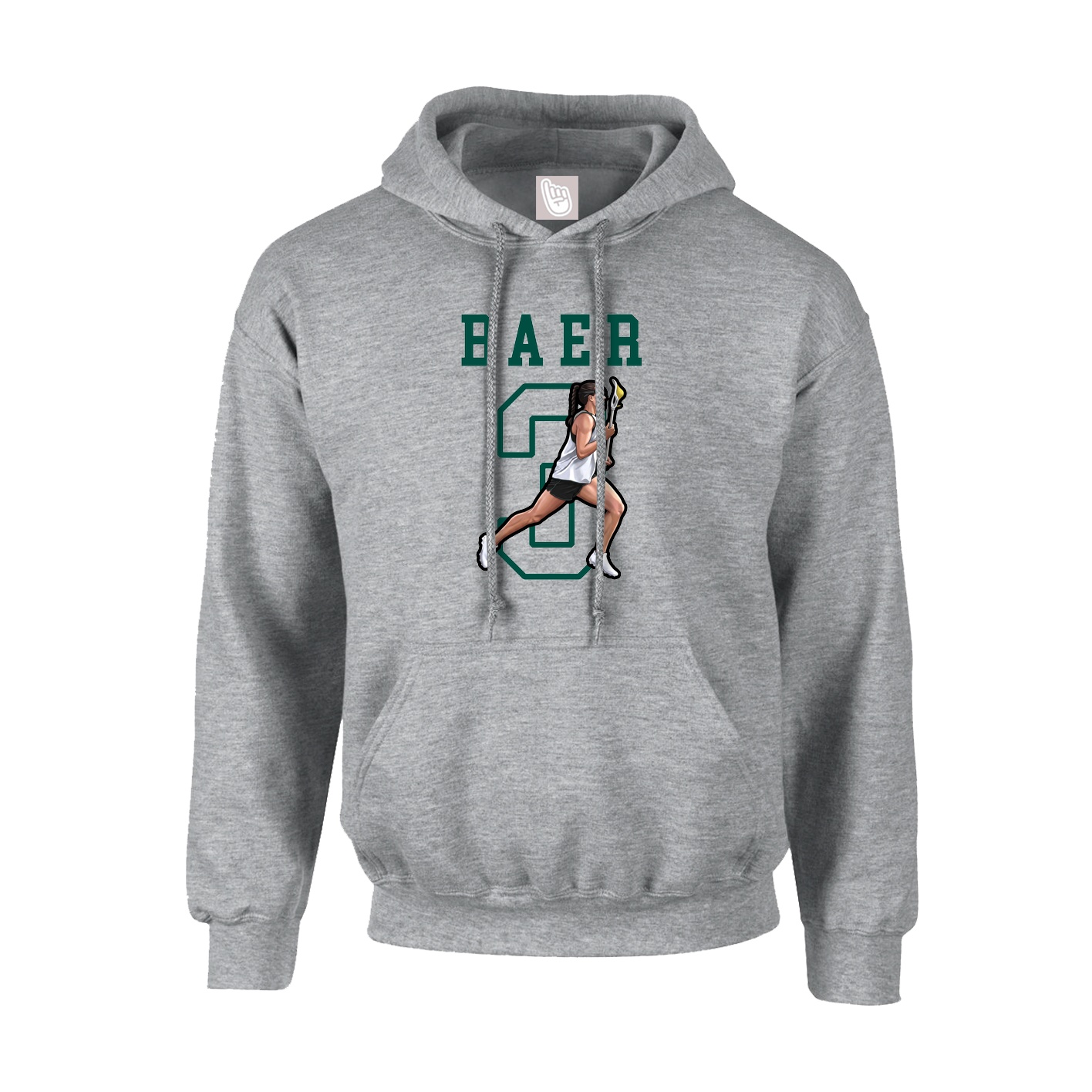 Youth Hoodie — Shirsey in Grey