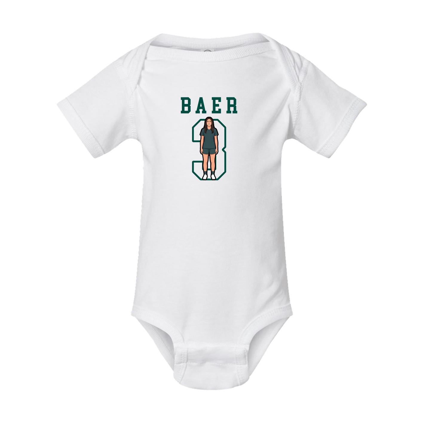 Baby Onesie — Shirsey in White