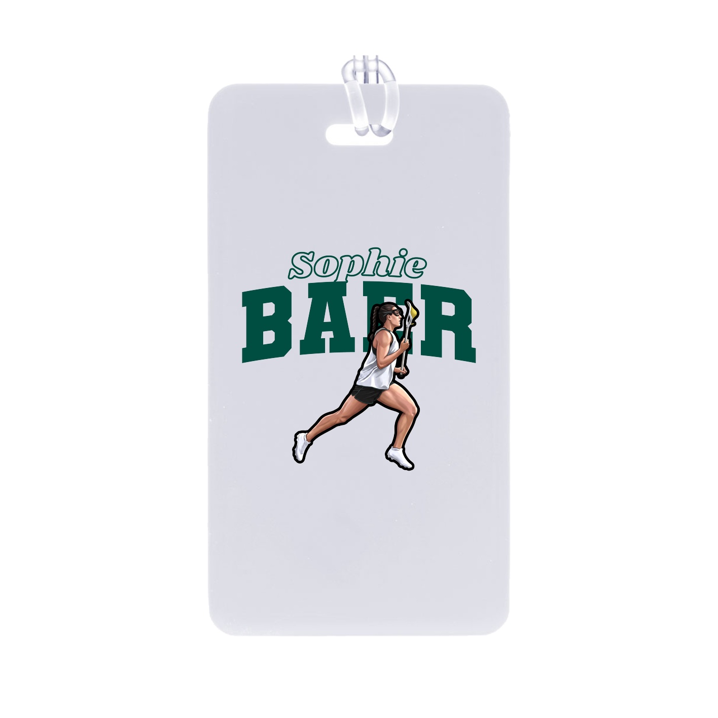 Bag Tag — Name Arch in Classic