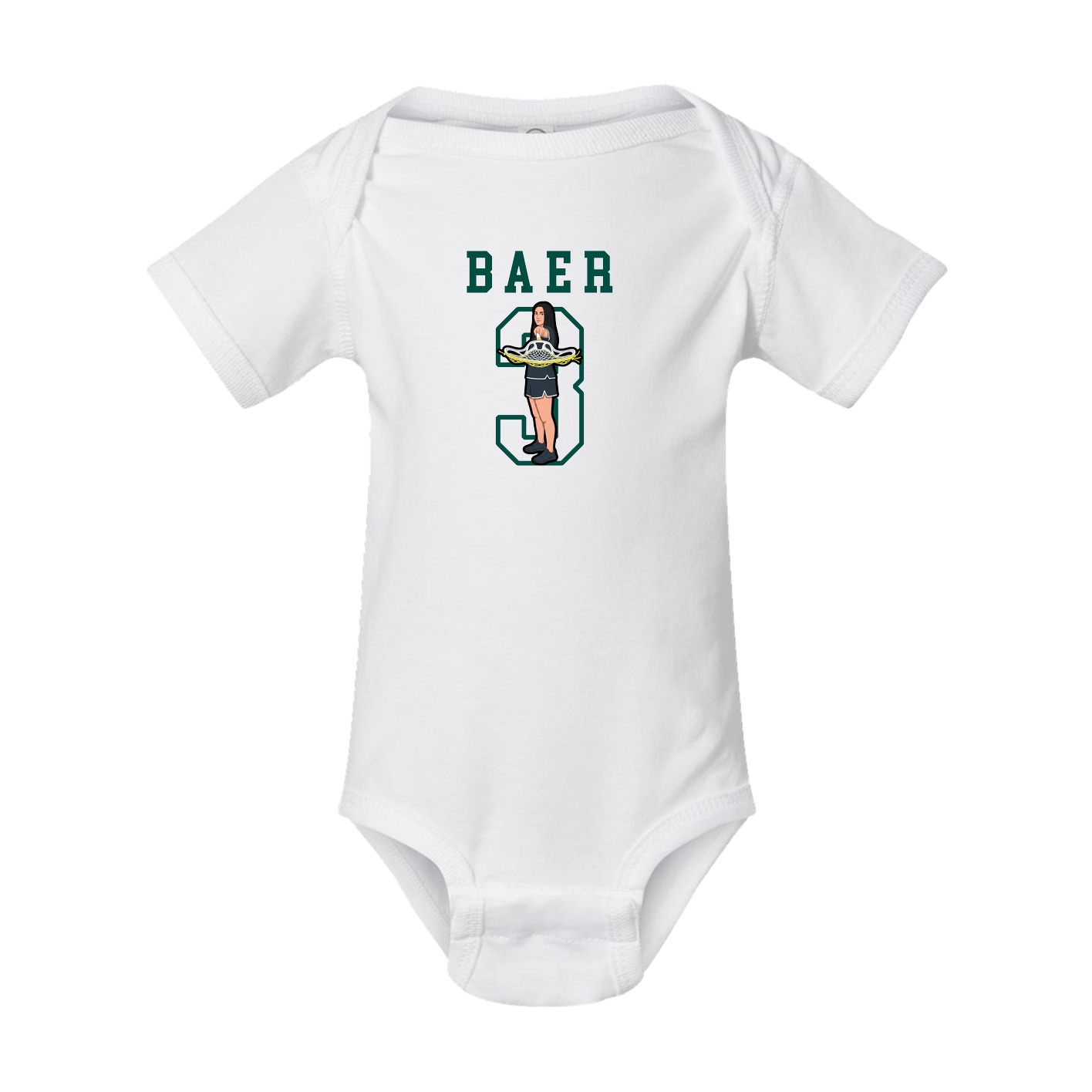 Baby Onesie — Shirsey in White