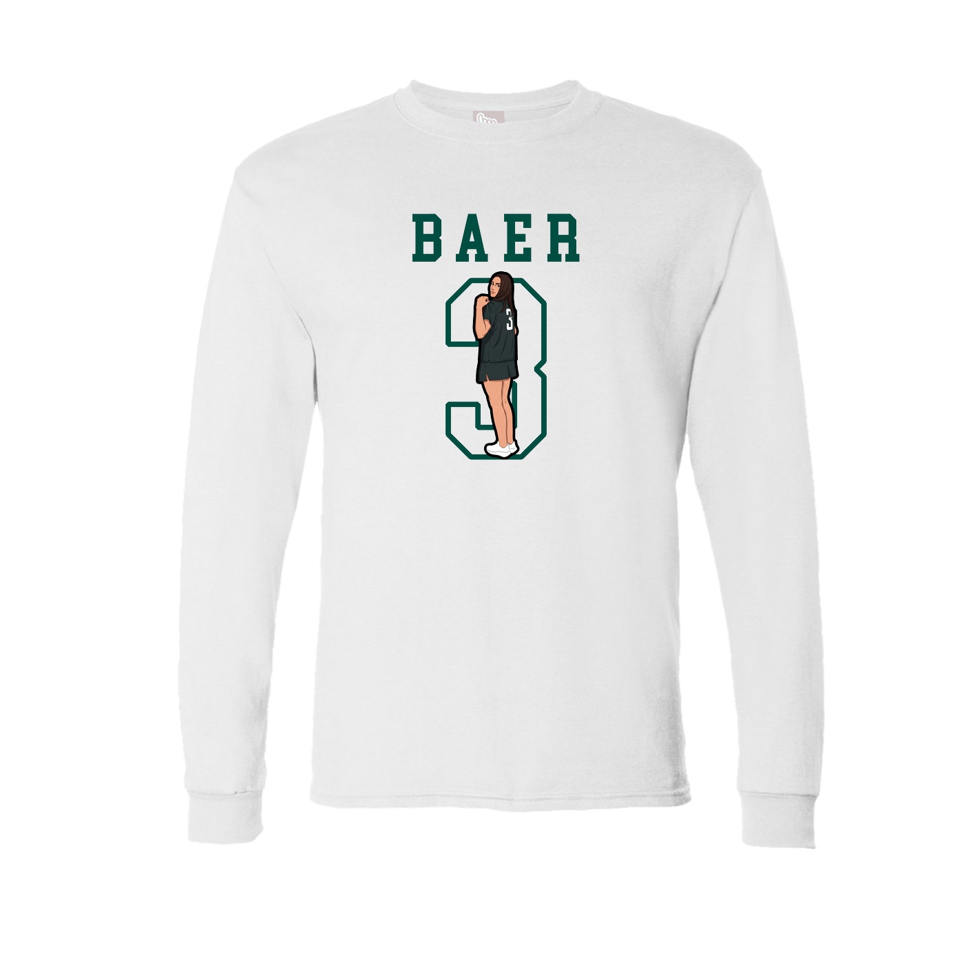 Long Sleeve Tee — Shirsey in White