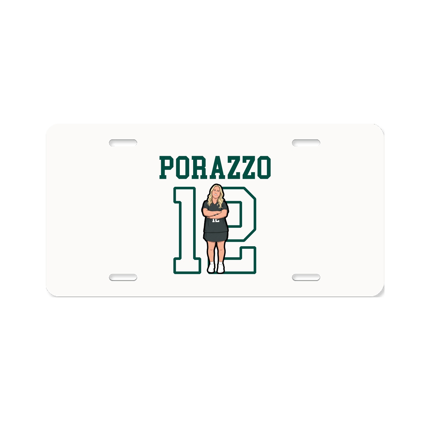 License Plate — Shirsey in Classic