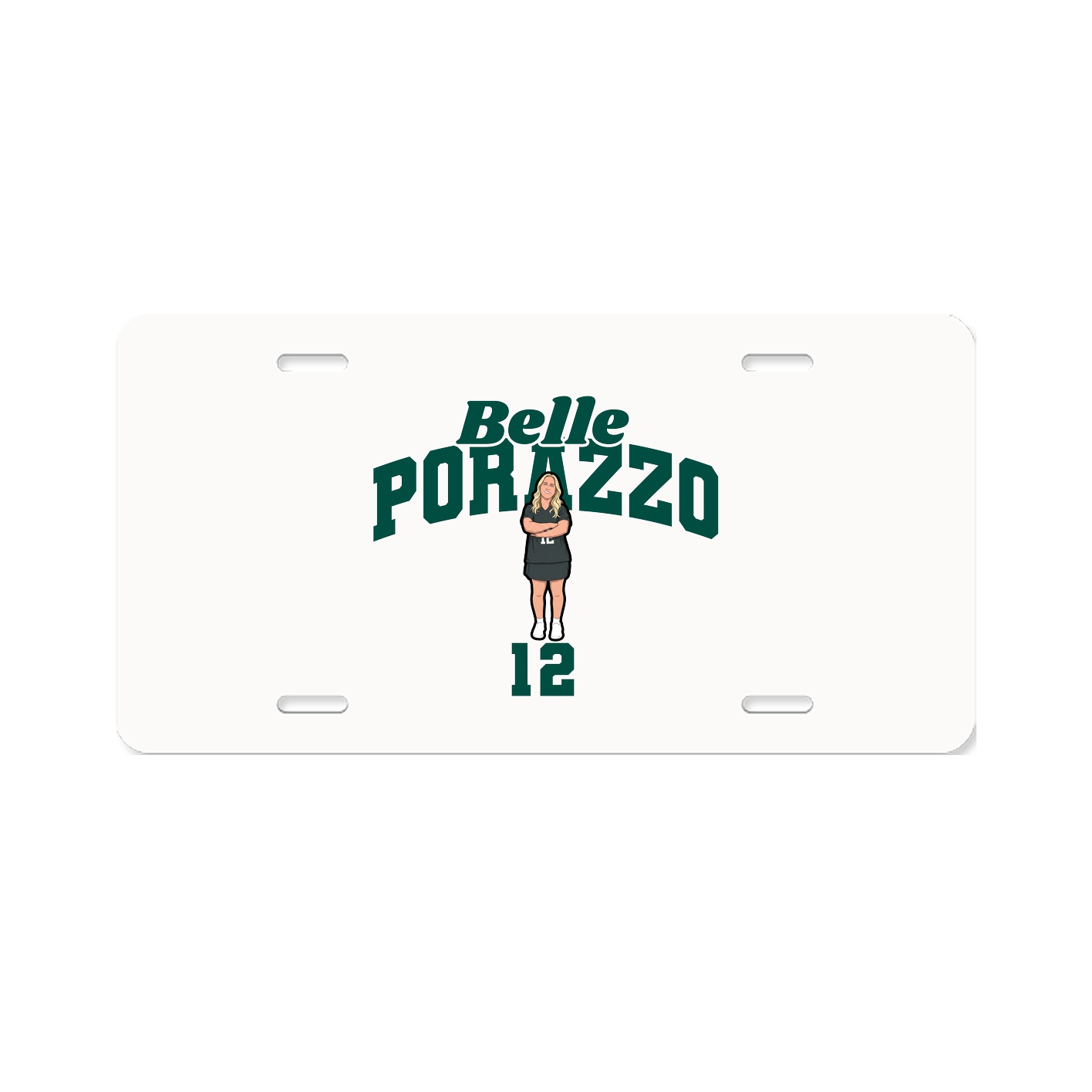 License Plate — Signature Arch in Classic