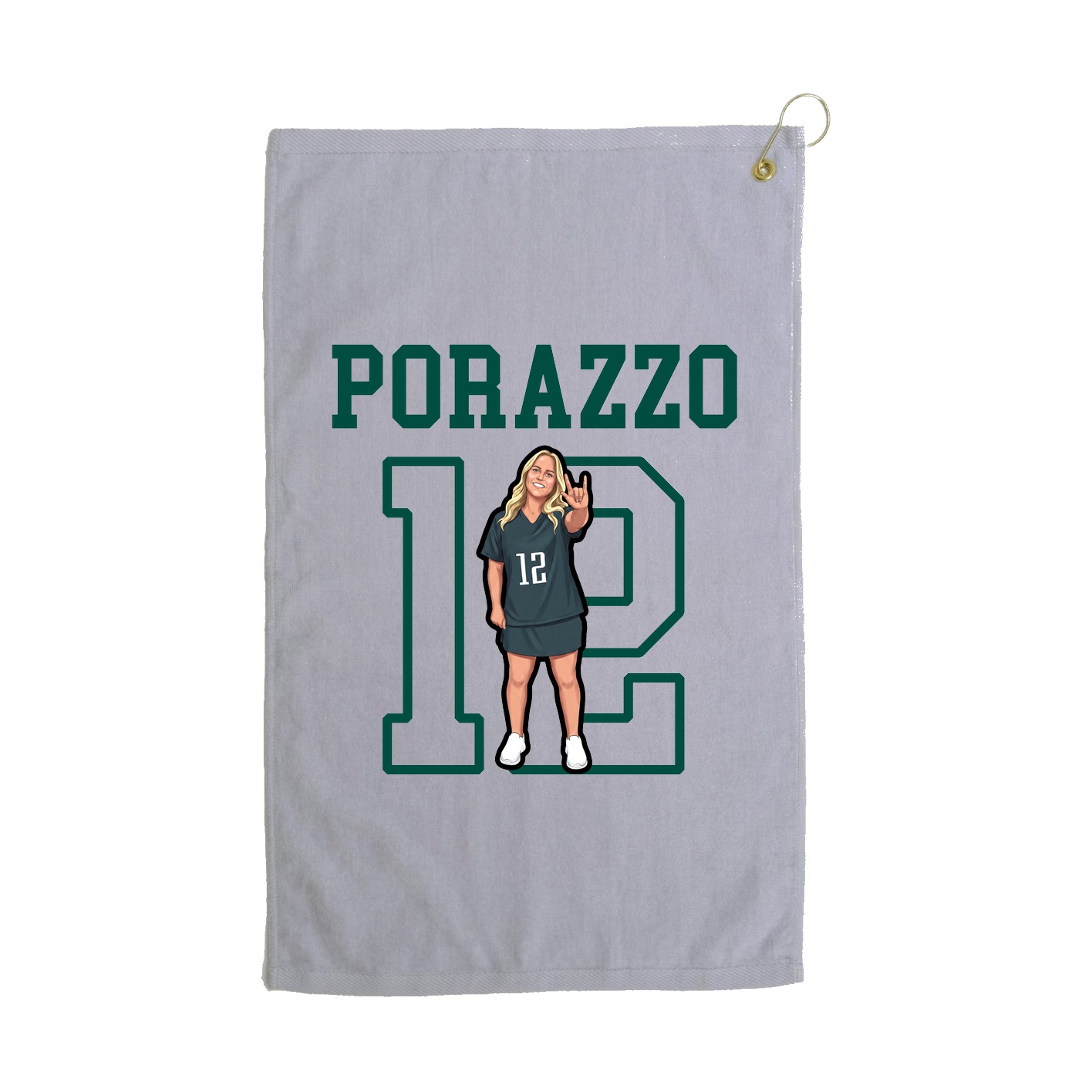 Golf Towel — Shirsey in Grey