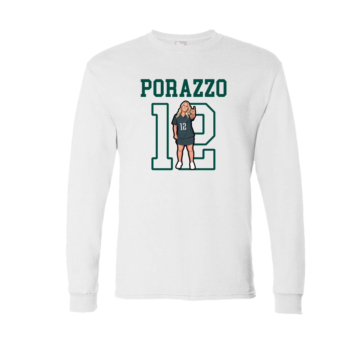 Long Sleeve Tee — Shirsey in White