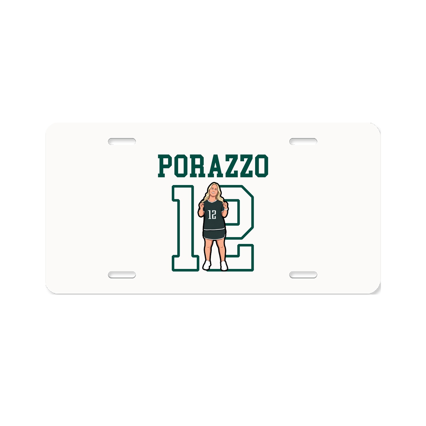 License Plate — Shirsey in Classic