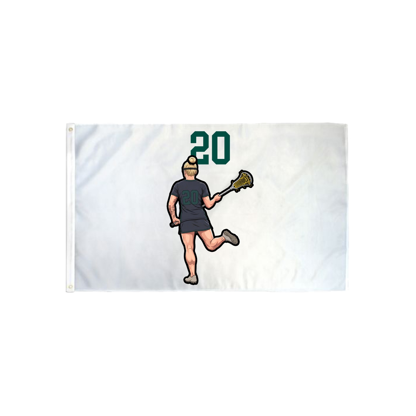 3x5 Flag — Number Top in Classic