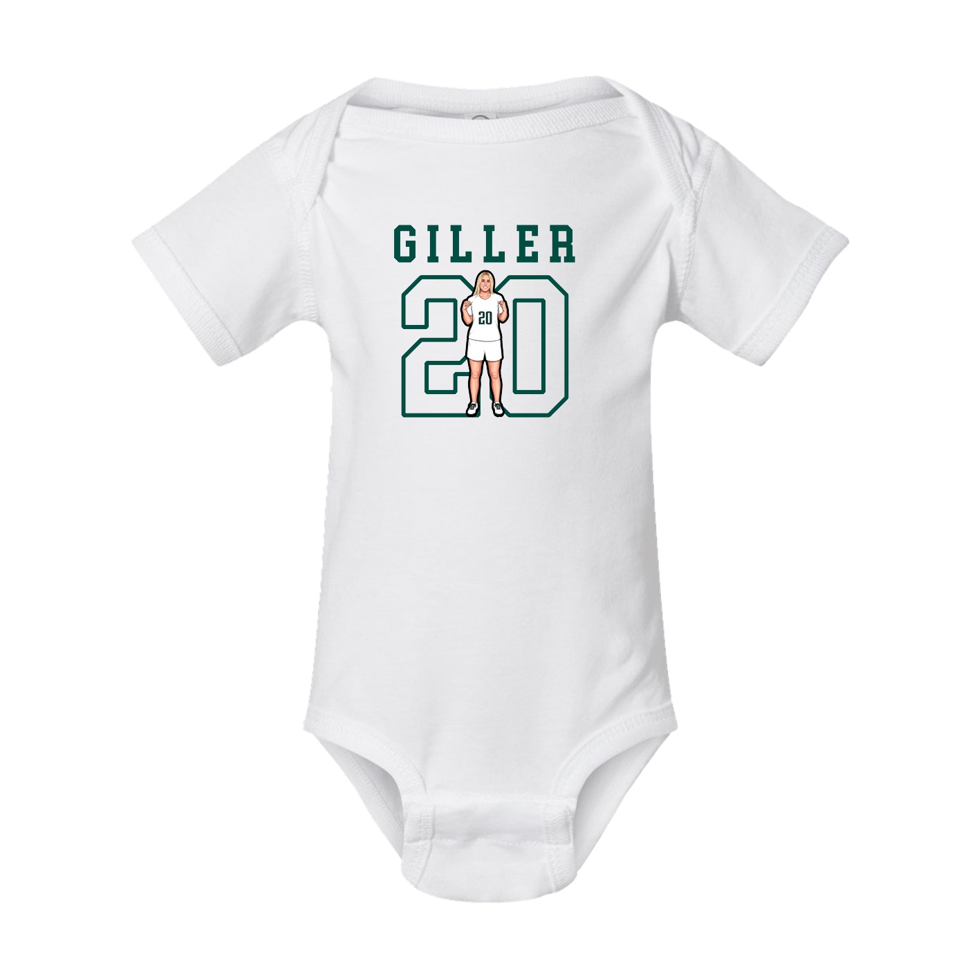 Baby Onesie — Shirsey in White