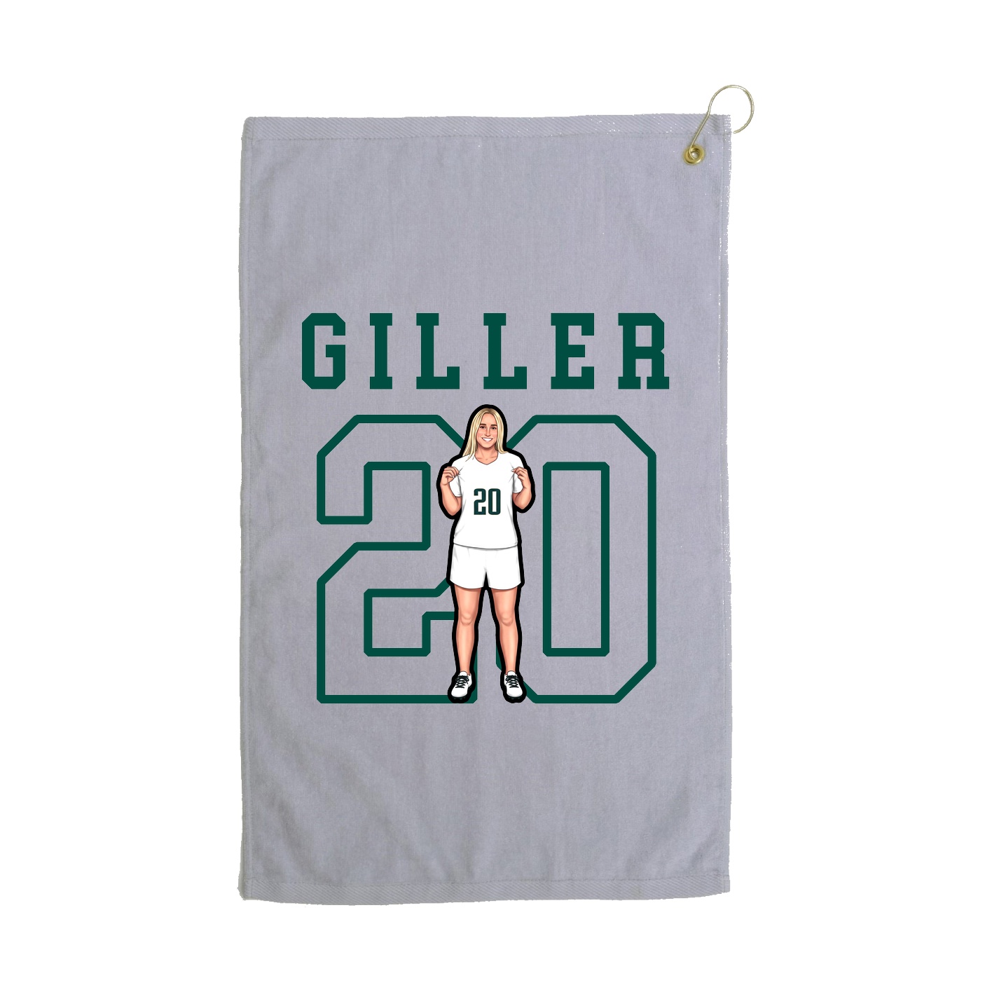 Golf Towel — Shirsey in Grey