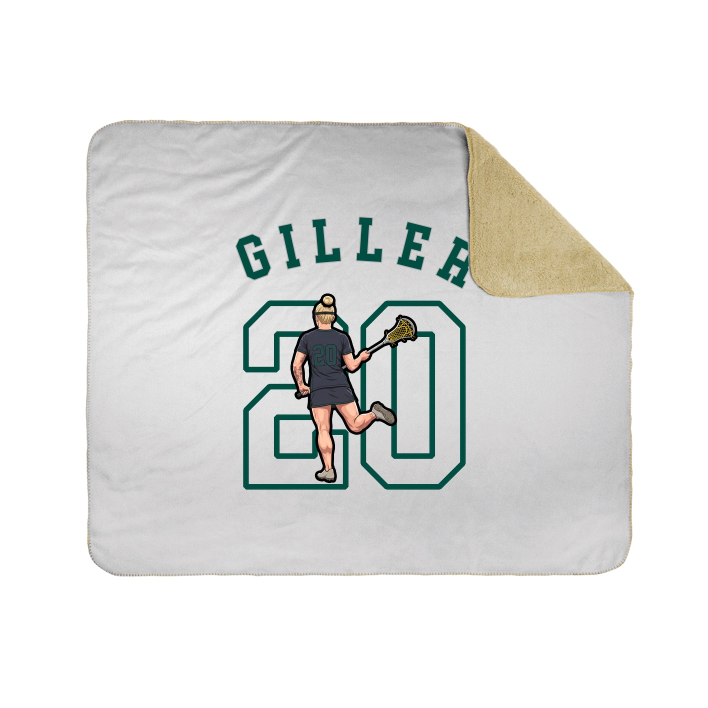 Throw Blanket — Shirsey Arch in White