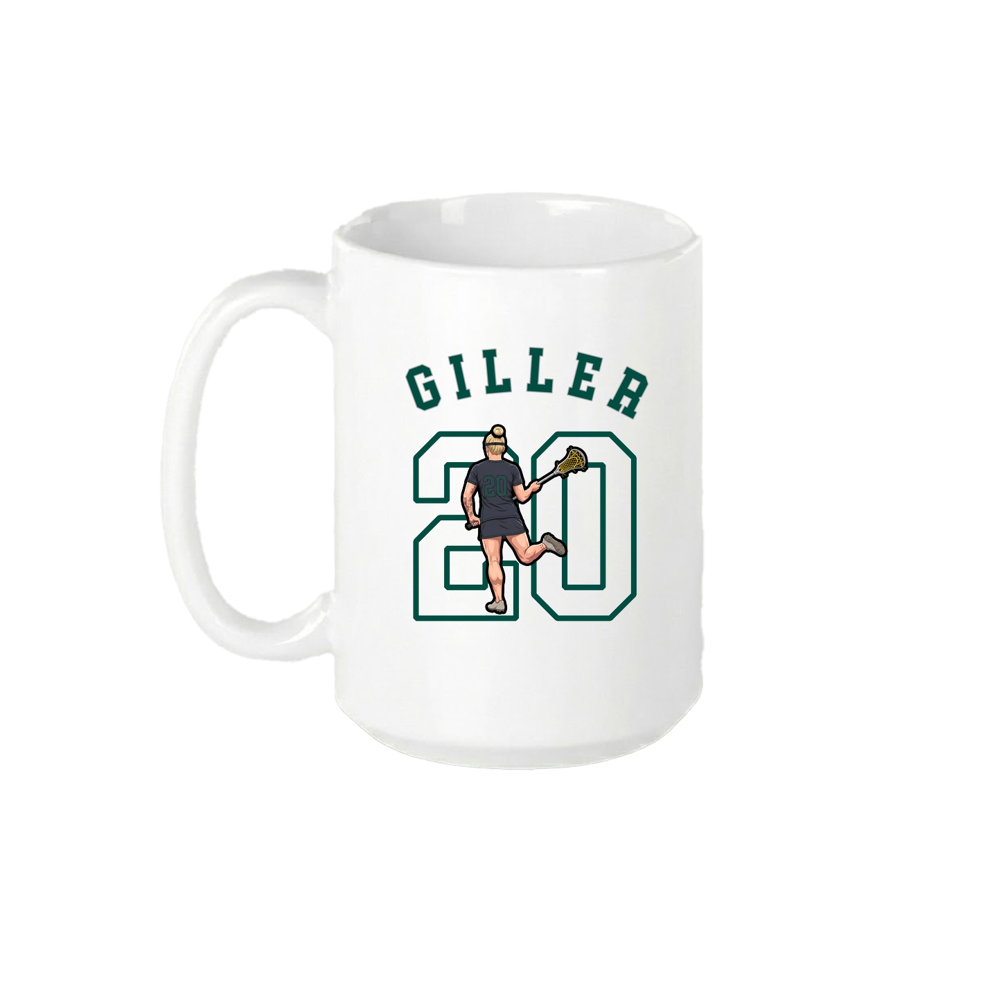 15oz Coffee Mug — Shirsey Arch in White