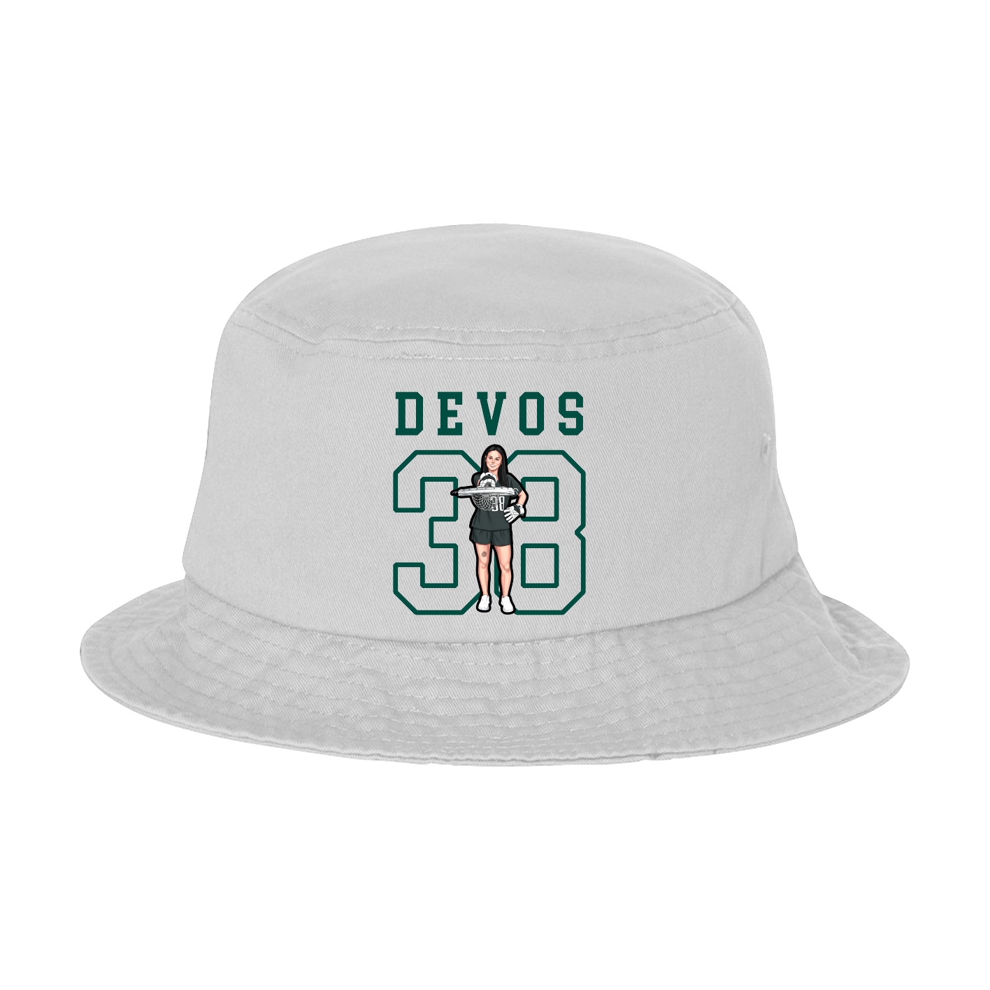 Bucket Cap — Shirsey in White
