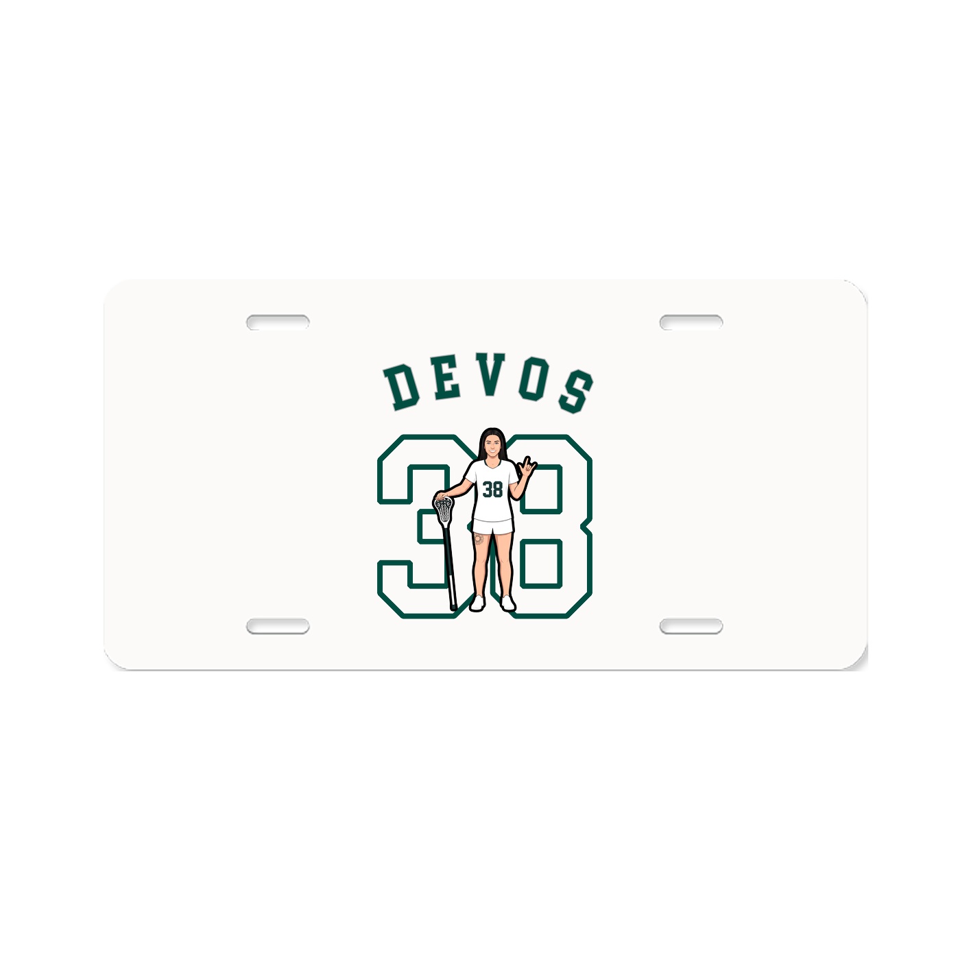 License Plate — Shirsey Arch in Classic