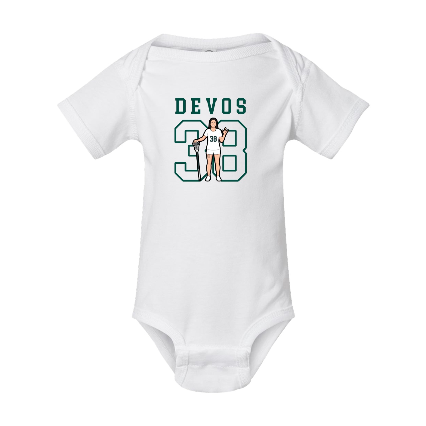 Baby Onesie — Shirsey in White