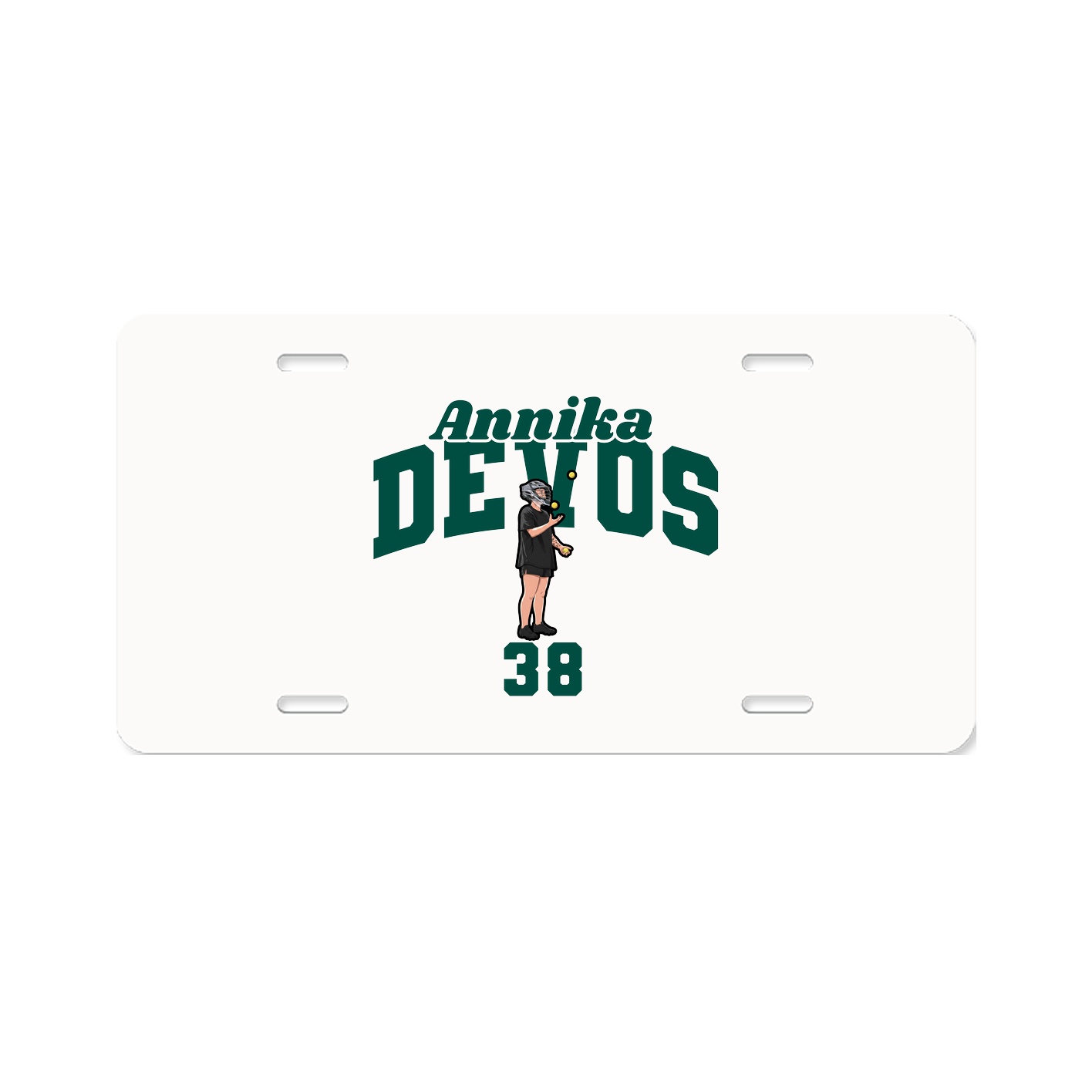 License Plate — Signature Arch in Classic
