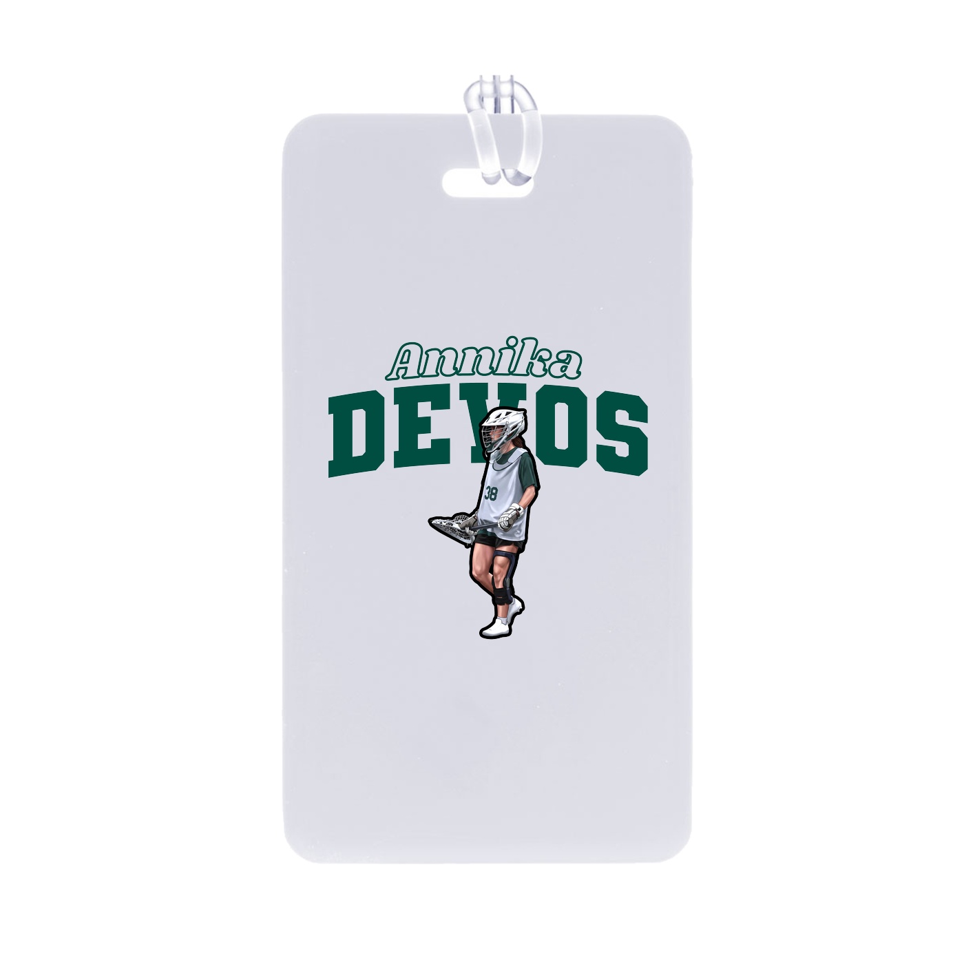 Bag Tag — Name Arch in Classic