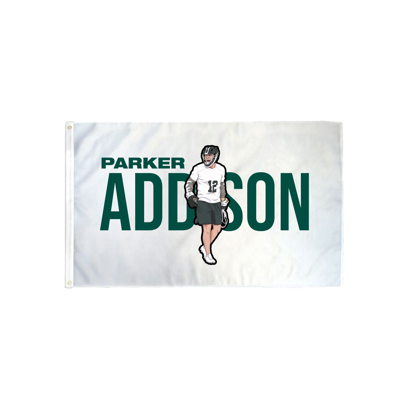 3x5 Flag — Player Name in Classic