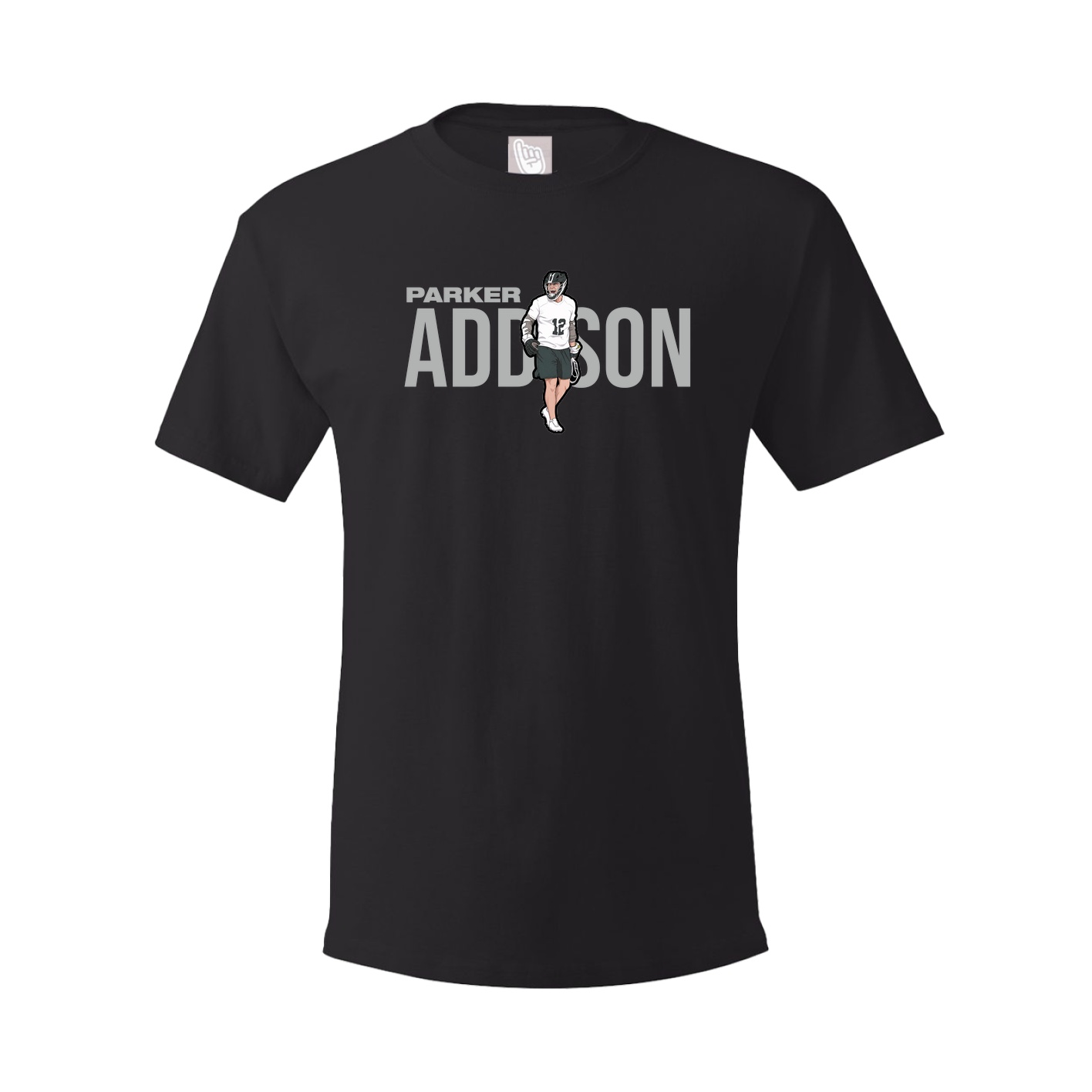 Youth Tee — Player Name in Black
