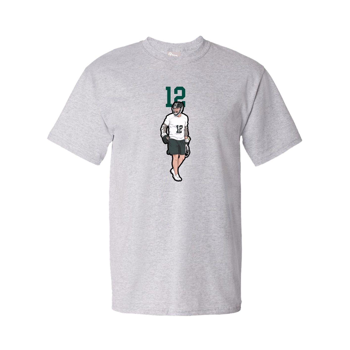 Tee — Number Top in Grey