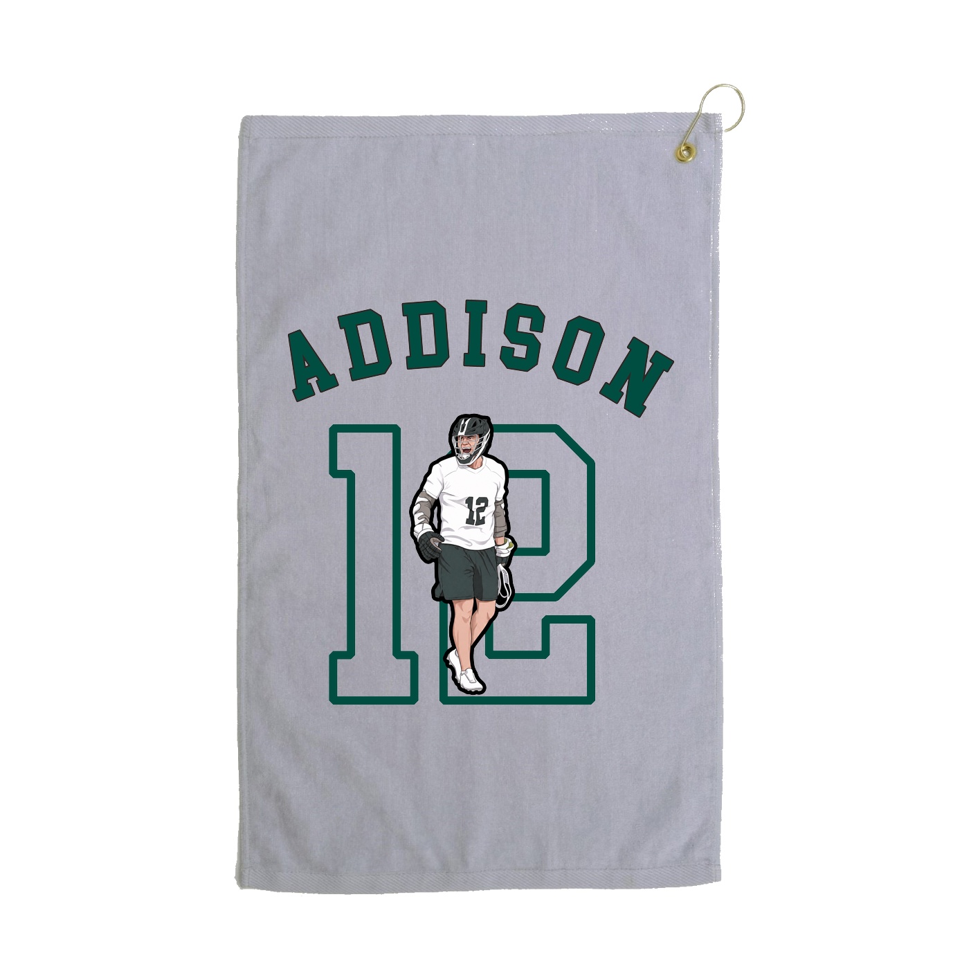 Golf Towel — Shirsey Arch in Grey