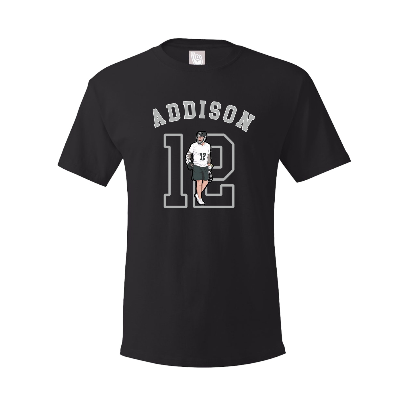 Youth Tee — Shirsey Arch in Black