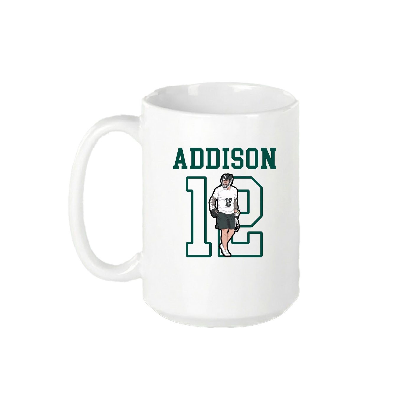15oz Coffee Mug — Shirsey in White