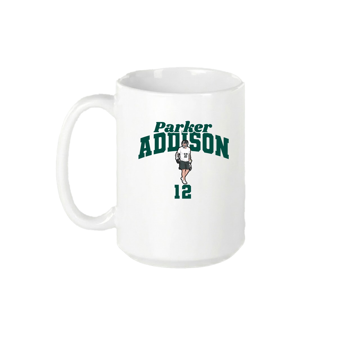 15oz Coffee Mug — Signature Arch in White
