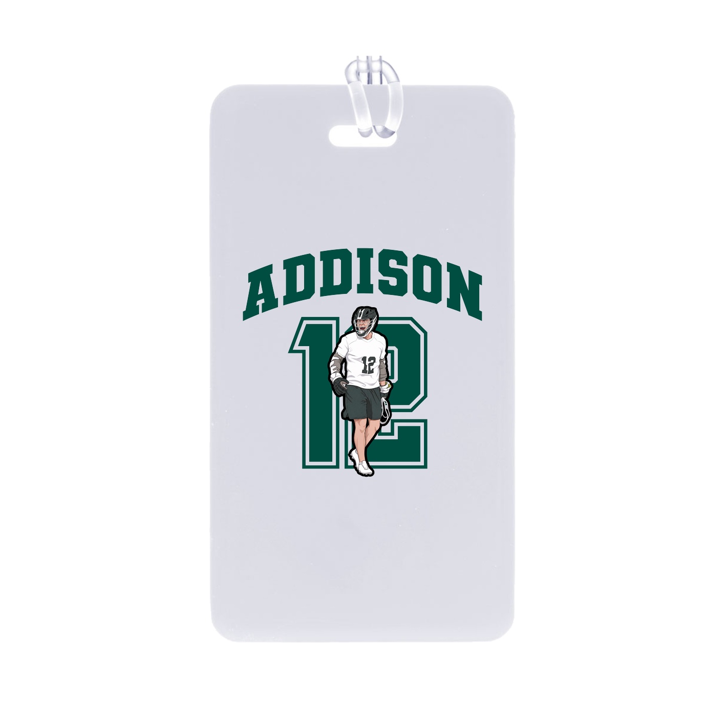 Bag Tag — Number in Classic